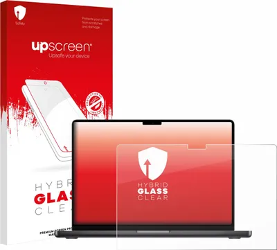 Produktbild von upscreen Schutzglas für Apple MacBook Pro 14" M5 2025 Schutzfolie Panzer Folie Glas Display Schutz klar