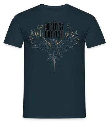 Produktbild von Spreadshirt Game Of Thrones The Night's Watch Nachtwache Männer T-Shirt, L, Navy