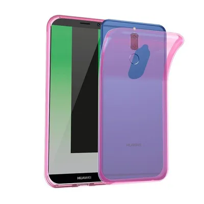 Image de Cadorabo Housse pour Huawei MATE 10 LITE Housse de protection rose Housse TPU silicone Couverture Etui Case