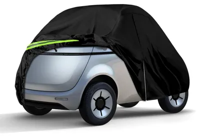 Produktbild von Vollgarage Autoabdeckung für Microlino 2022-2025, atmungsaktiv, wasserdicht, schwarz