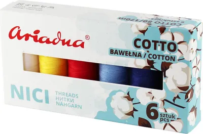 Obrázek produktu pro Ariadna Nit Bavlna 80 6 x 170 m Sky Colours