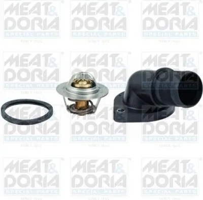 Produktbild von MEAT & DORIA Thermostat Kühlmittel 89°C für CITROËN C3 I Schrägheck (FC, FN) Berlingo / Berlingo First (MF, GJK, GFK) C2 Schrägheck (JM) C4 I (LC)