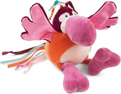 Produktbild von NICI 28843 - Plüschtier - Papagei (30cm) Kuscheltier Stofftier Plüschfigur Vogel