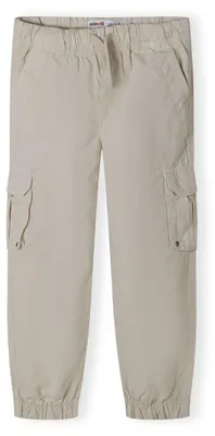 Image de Pantalon cargo beige Minoti, taille 128, pour filles