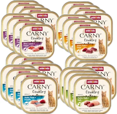 Image de Animonda Carny Adult Country Huhn, Ente & Gans 100gx32