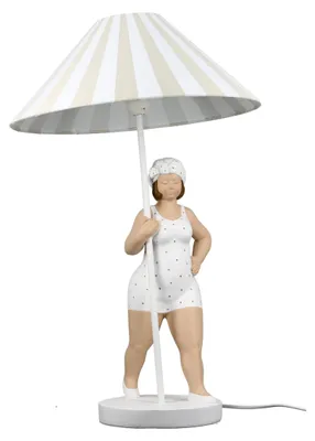 Obrázok produktu pre GILDE Lampa Becky - biela - V. 60cm x H. 38,5cm