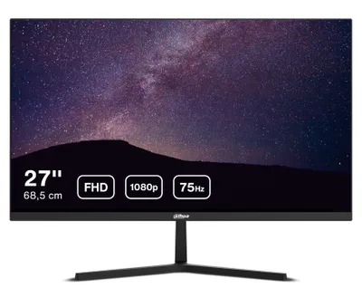 Produktbild von Dahua Technology LM27-B200S, 68,6 cm (27"), 1920 x 1080 Pixel, Full HD, LED, 8 ms, Schwarz