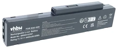 Produktbild von vhbw Akku kompatibel mit Fujitsu-Siemens Amilo Li3710, Pi3660, Pi3560, Li3910 Notebook (4400 mAh, 11,1 V, Li-Ion)