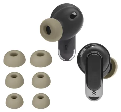 Produktbild von kwmobile 6x Polster kompatibel mit JBL Tour Pro 2 - 3 Größen - Silikon Ohrstöpsel In-Ear Kopfhörer