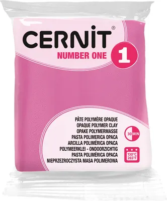 Zdjęcie produktu dla Cernit Polymer Clay N°1 Glinka polimerowa Fuchsia 56 g