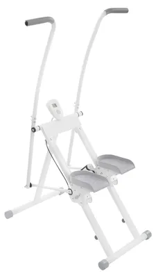 Imagen del producto de Escalera de ejercicios, entrenamiento para todo el cuerpo, ángulo de pedal ajustable, BLANCO