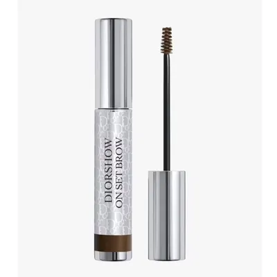 Produktbild von Dior Diorshow On Set Brow, Augenbrauen-Mascara, Braun, Dark Brown, Unisex, 24 h, Färbung, Befestigung, Volumengebend
