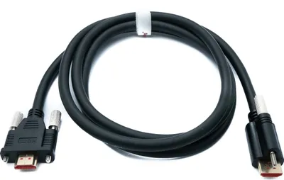 Produktbild von SYSTEM-S HDMI 2.0 Kabel 150 cm Typ A anschraubbar Stecker zu Stecker 85213170