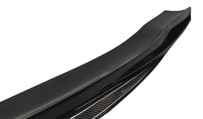 Frontspoiler Spoiler MITTE UNTEN Carbon Optik für BMW 5er F10 mit M5 Stoßstange – Produktansicht 2