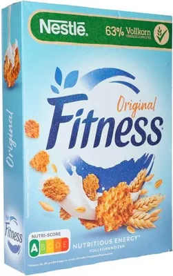 Produktbild von Nestlé Fitness, Cerealien mit 58% Vollkorn (375 g)