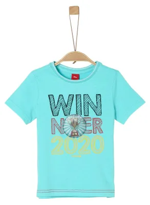 Produktbild von s.Oliver Jersey T-Shirt mit Hologramm-Applikation