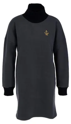 Produktbild von DERBE HAMBURG W-051-DR-GOLDEN ANCHOR Damen Sweat-Kleid, Größe:S, Farbe:Phantom
