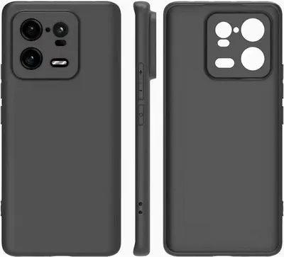 Produktbild von TPU Handy Hülle Schutzhülle kompatibel Für Xiaomi 13 Pro Silikon HandyCase Schwarz