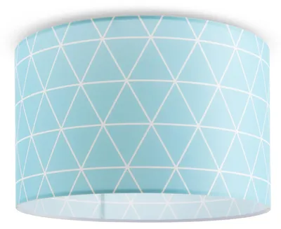 Produktbild von Deckenlampe Lampenschirm Stoff Pendelleuchte E27 Hängeleuchte Schlafzimmer Rund