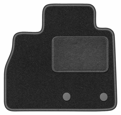 Immagine prodotto di Tappetino guidatore in moquette per Renault Scenic IV 2016- (monovolume) – 1 pezzo, grigio grafite, su misura – Wielganizator LUX