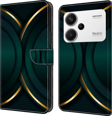 Immagine prodotto di Per Xiaomi Redmi Note 13 Pro Plus Custodia per cellulare in Pelle finta Motivo 10 Custodia Protezione