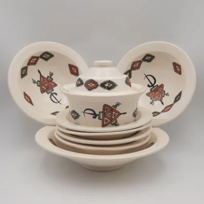 Immagine prodotto di Set di couscous Tebsi Sahel beige - 6 persone