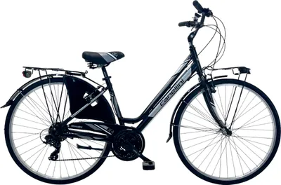 Produktbild von Citybike Fahrrad DEA 21v Canellini  28" - Frau - Schwarz
