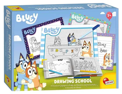 Image de Bluey : École de dessin.
Tekenschool : École de dessin