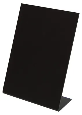 Produktbild von 3x Tisch-Kreidetafeln PVC schwarz ca. 7.4x10.5cm DIN A7