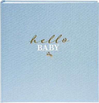 Produktbild von Goldbuch Babyalbum hello.baby Himmelblau 30x31 cm