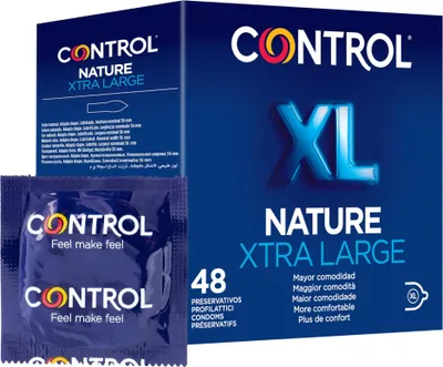 Produktbild von Control Nature XL Extra Große Kondome – 48 Stück