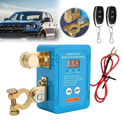 Produktbild von 12V Doppelte Fernbedienung Automatisch Auto Batterie Trennschalter Schalter Satz