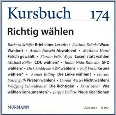 Obrázok produktu pre Kursbuch Nr. 174