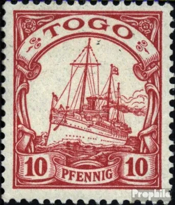 Produktbild von Briefmarken Togo (Dt. Kolonie) 1900 Mi 9 gestempelt Schiff Kaiseryacht Hohenzollern
