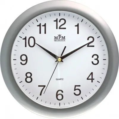 Produktbild von Wanduhr MPM, 2452.70 silber, 28cm