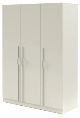 Productafbeelding van Furniture24 Garderobekast Braga Br2K, kast met 3 draaideuren, afmetingen 150 x 210 x 60 cm - Kasjmier