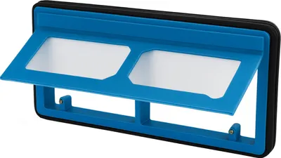 Produktbild von Rückstauklappe Flachkanal Kanal Geruchsdicht Lüftung Abluft Lüftungskanal 90 x 220 mm