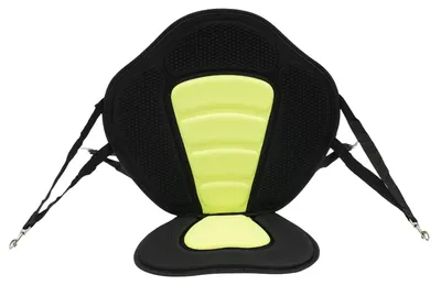 Immagine prodotto di Sedile per SUP/kayak/canoa - Sedile per kayak regolabile universalmente - Seduta imbottita - Con tasca portaoggetti - Per la pesca