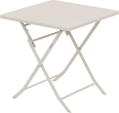 Produktbild von Quadratischer klappbarer gartentisch "greensboro" ton stahl   - Hespéride