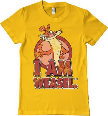 Produktbild von I Am Weasel T-Shirt - XX-Large - Gold