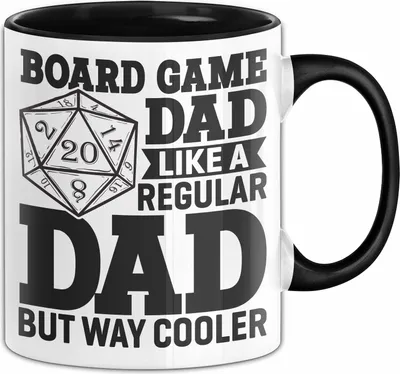 Produktbild von Brettspiele Papa Tasse Geschenk Yes I Really Do Need Al These Baord Games Papa Dad Geschenkidee Vatertag Brettspiel-Liebhaber Kaffee-Becher (Schwarz)
