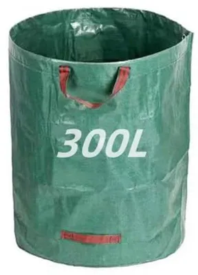 Produktbild von Famanu Gartenabfallsäcke 300 Liter - Wiederverwendbare Säcke mit Griffen für Gartenabfälle