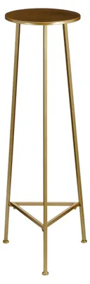 Produktbild von Mica Decorations Adine Pflanzentisch - H120 x Ø35 cm - Gold