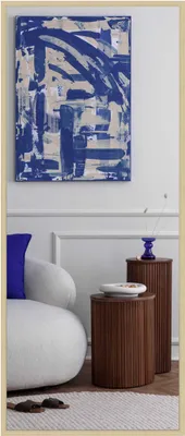 Produktbild von nielsen HOME Wandspiegel Star, Struktur Gold matt, Aluminium, ca. 70x170 cm