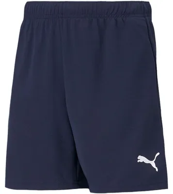 Immagine prodotto di Puma - Pantaloncini "TeamRISE" per bambini MR690 (158-164) (blu navy)