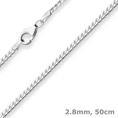 2-8mm-Panzerkette-oval-aus-925-Silber-50cm