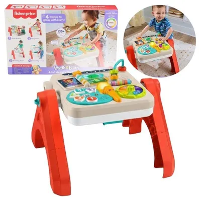 Image de Table d'activités éducative, jeu interactif 4 en 1, dès 6 mois