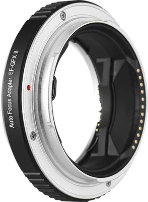 Obrázek produktu pro Adaptační kroužek objektivu fotoaparátu, automatické zaostřování, hliníková slitina, náhrada za objektiv Canon s bajonetem EF na středoformátovém fotoaparátu s bajonetem GFX, kompatibilní s Fuji GFX100, GFX100S, GFX50, GFX50S