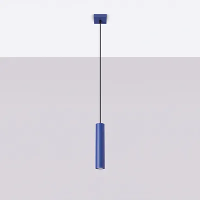 Obrázok produktu pre Závesné svietidlo LAGOS 1 ultramarín 1xGU10  10W oceľ 100x8x8cm Sollux Lighting
