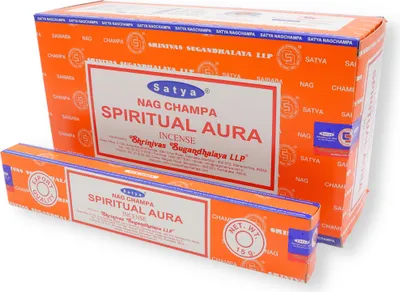 Produktbild von Satya Räucherstäbchen x LAVISA, Meditation, Aromatherapie, Räuchern, Weihrauch, Duft (Spirituelle Aura)